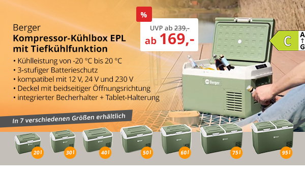 Berger EPL Kompressor Kühlbox 