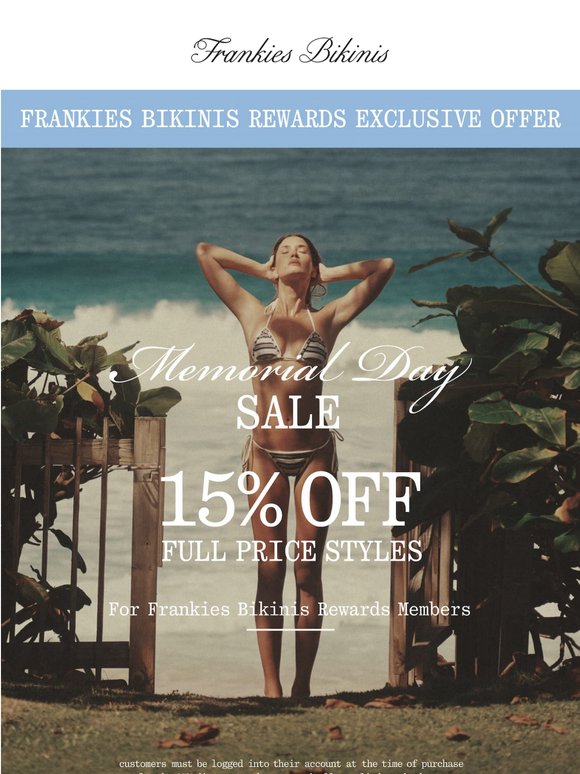 15% Off Exclusive For You