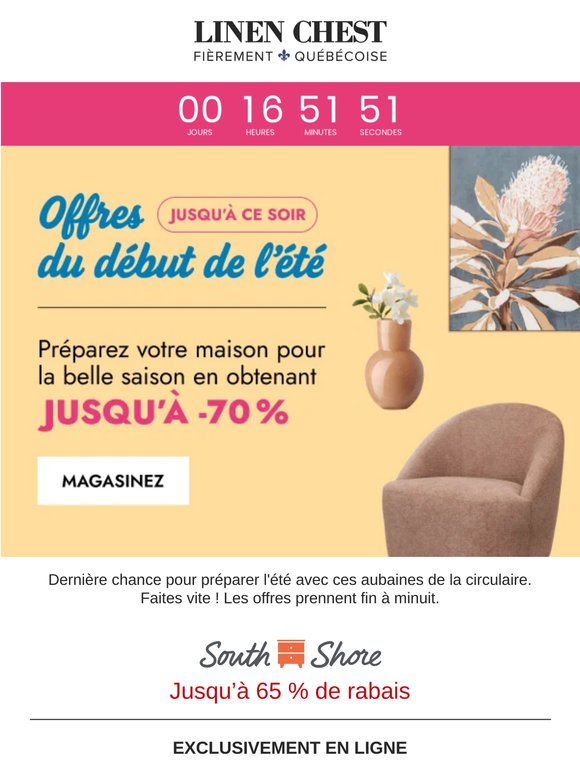 🌊Fin des offres d'été ce soir !
