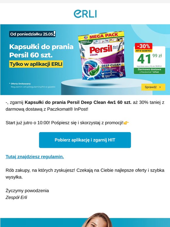 Kapsułki do prania Persil -30%!🔥