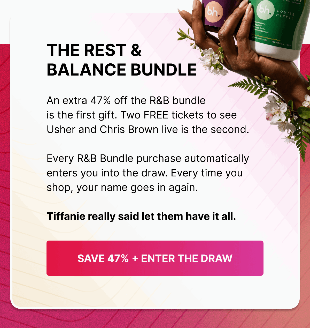 THE REST & BALANCE BUNDLE - SAVE 47% + ENTER THE DRAW