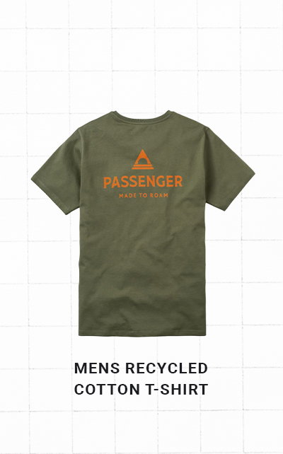 Passenger Mens Recycled Cotton T-Shirt
