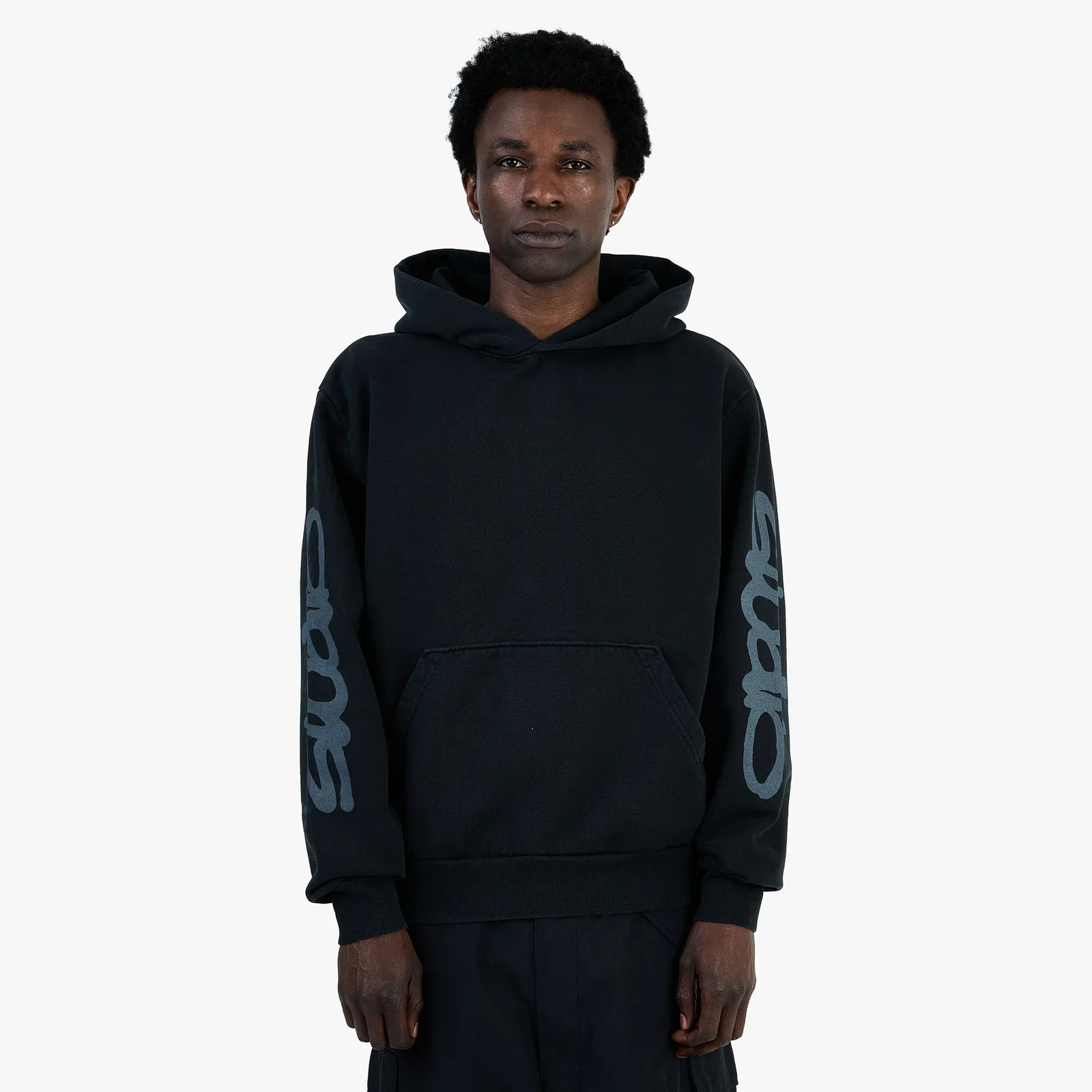 Image of Supervsn Studio Star Hoodie / Vintage Black