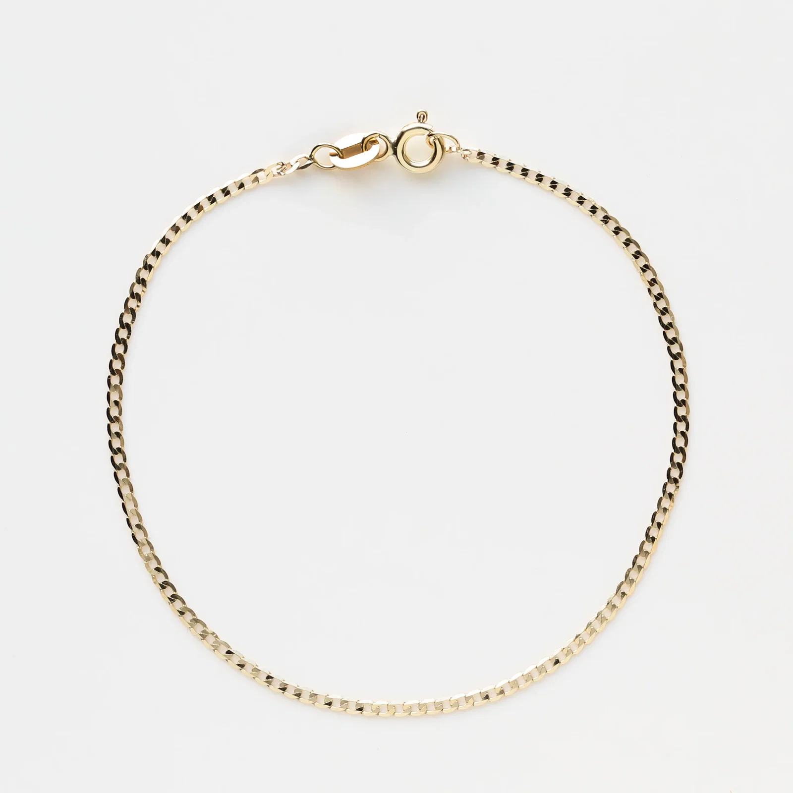 Image of Treasured Sparkle Curb Chain Bracelet