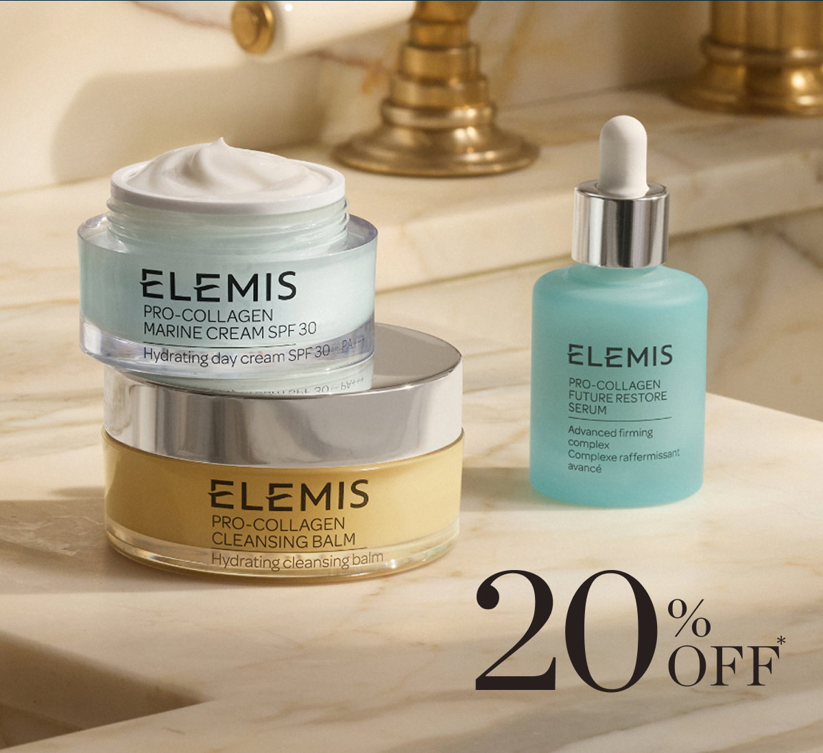 Summer starts here: enjoy 20% off