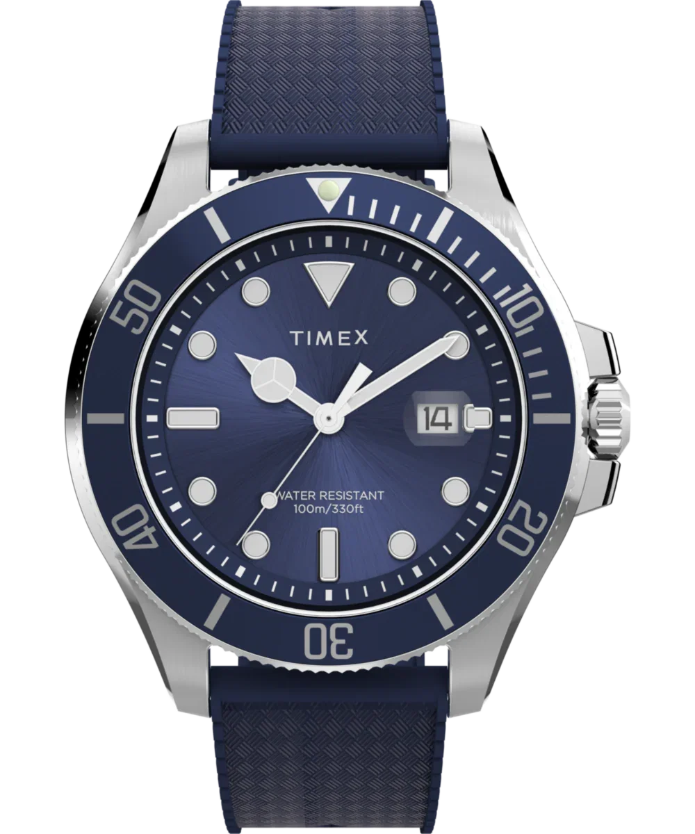 Image of Harborside Coast 44mm Synthetic Rubber Strap Watch