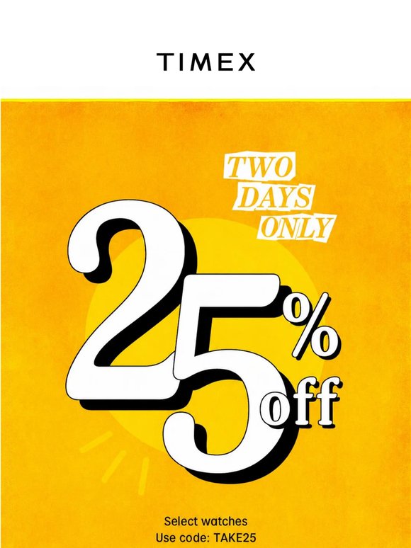 Flash Sale🔥 25% OFF! Limited Time Only