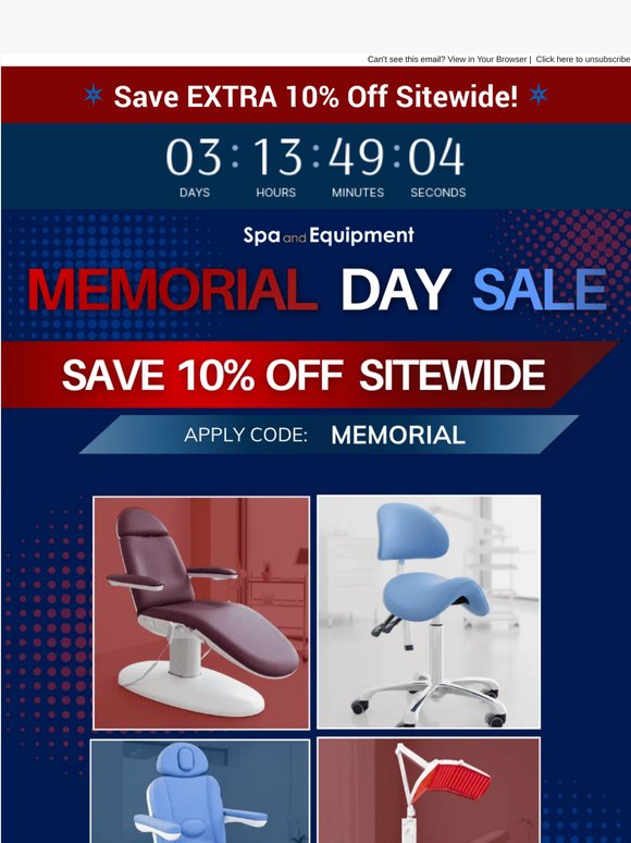Act Fast! 10% Off Sitewide Ends Soon! 🚨