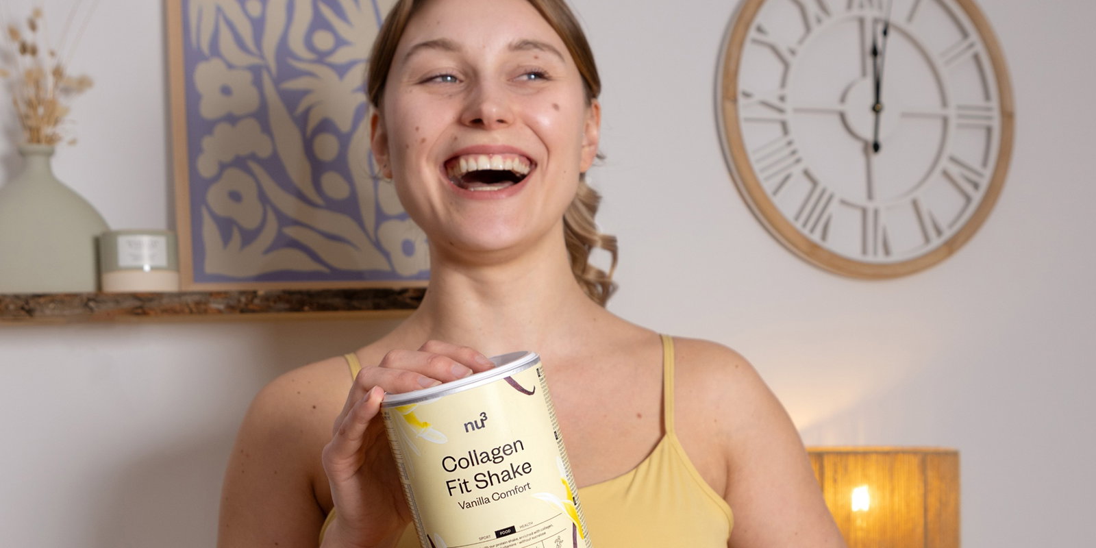 nu3 Kollagen Fit Shake Vanille Komfort
