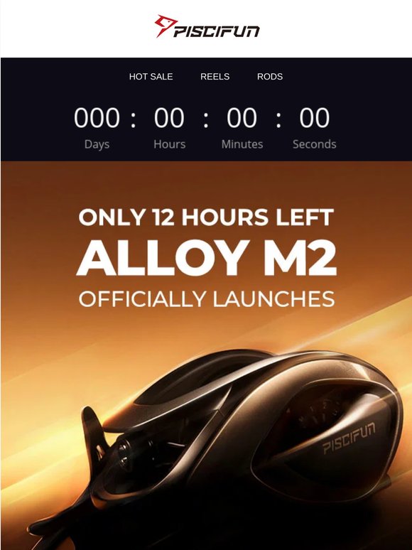 ⏰Only 12 Hours Left! Alloy M2 Officially Launches!