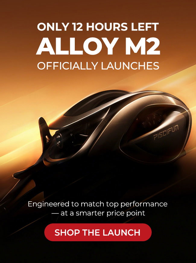 Piscifun® Alloy M2 Baitcasting Reel with Mag-Bowl™ Braking System