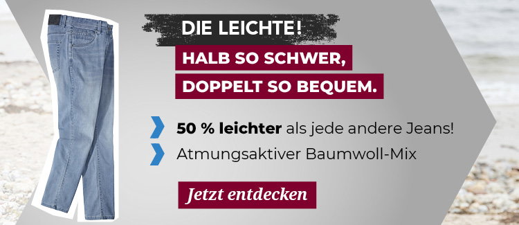 Die leichte Jeans