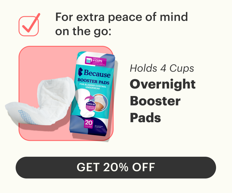 OVERNIGHT BOOSTER PADS