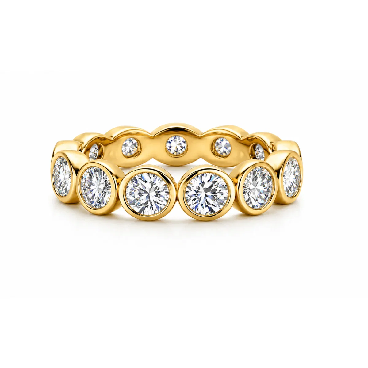 Image of Maude Bezel Eternity Ring
