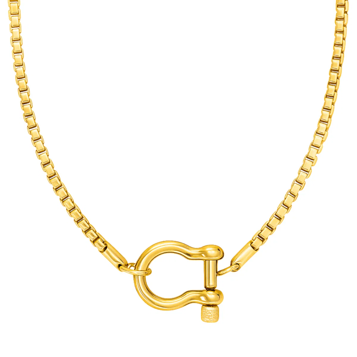 Image of Clarkson Shackle Necklace