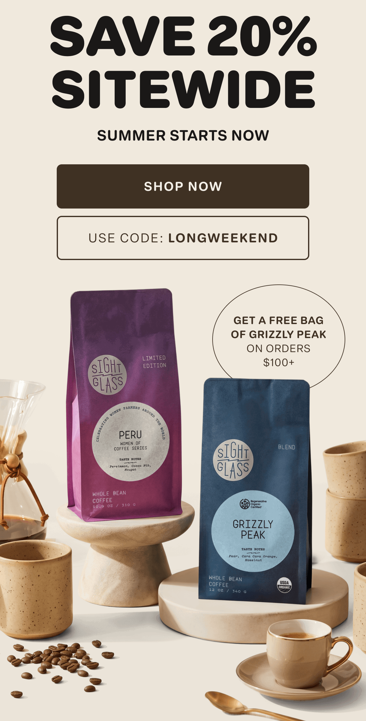 Save 20% Sitewide. Use Code: LONGWEEKEND [Click here to Shop Now]