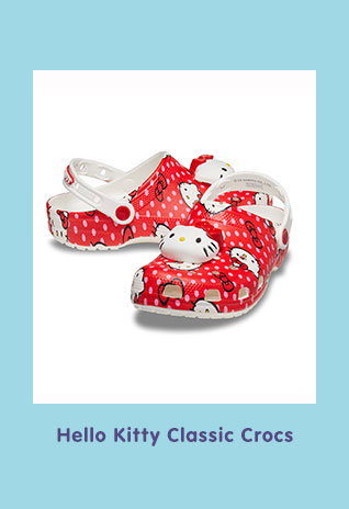 Hello Kitty x Crocs Adult Red Classic Clog