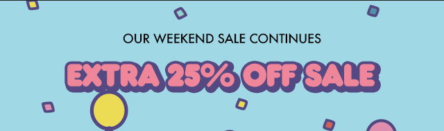 OUR WEEKEND SALE CONTINUES | EXTRA 25% OFF SALE | Hello Kitty and Friends Shopping Character Art.