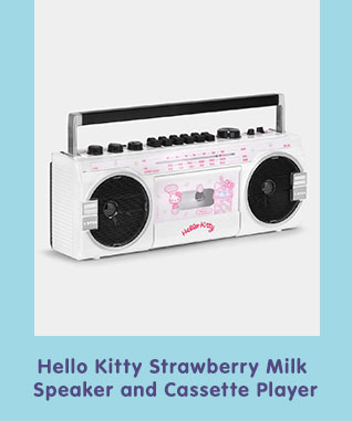  Sale! Hello Kitty Strawberry Kawaii BX-85 Bluetooth Cassette Player Boombox