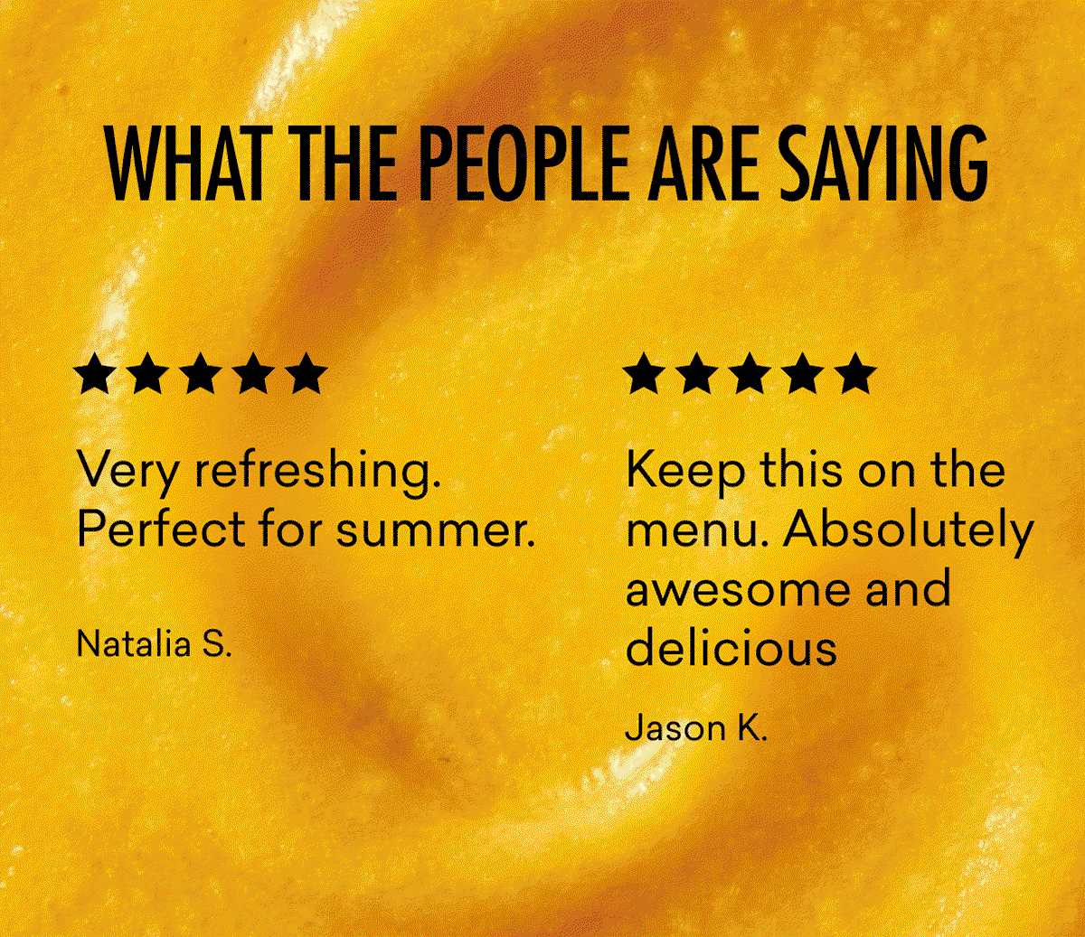 What the people are saying