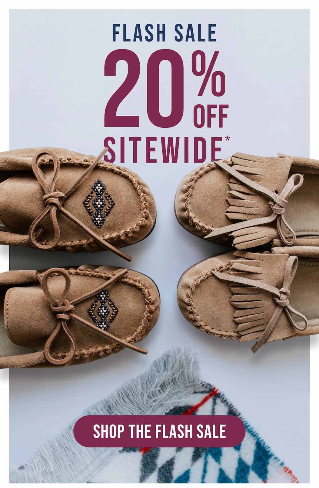 Flash Sale - 20% OFF Sitewide, excluding Indigenous Market items