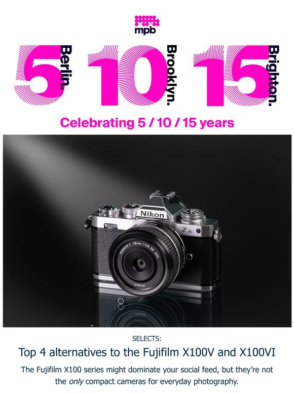 Cool Fujifilm X100 alternatives 😎