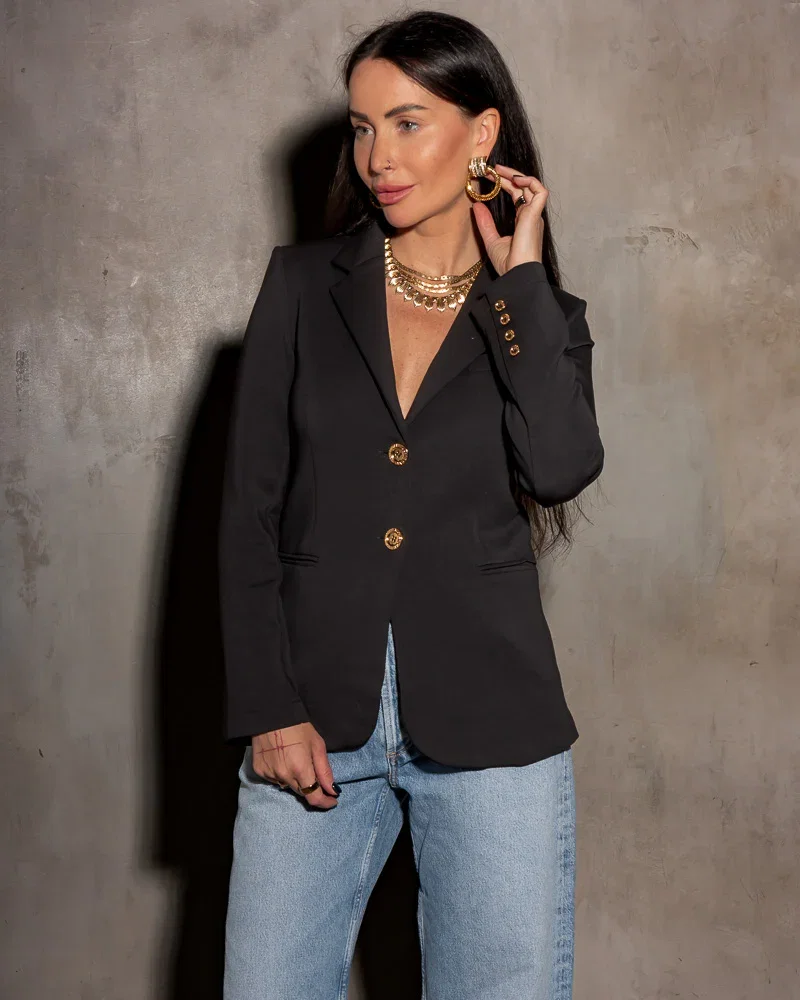 Image of Morrison Ultra Luxe Blazer Black