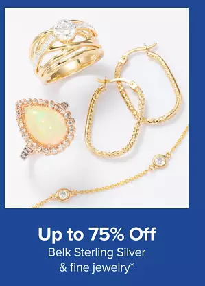 Up to 75% off Belk Sterling Silver and fine jewelry.