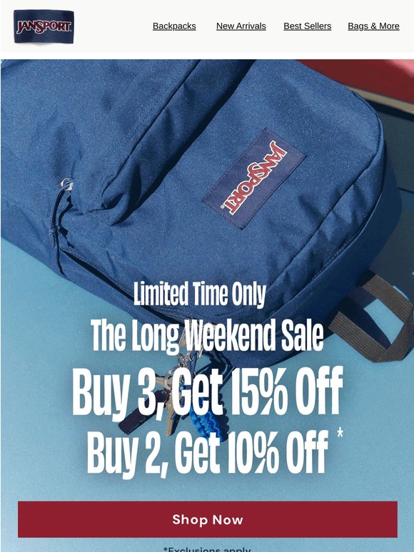 Don't Miss Out On 15% Off!