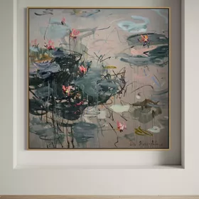 Water lilies.