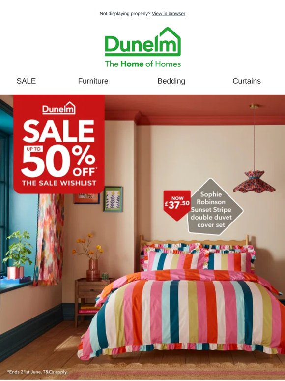 Your Dunelm Sale wishlist, sorted 👀
