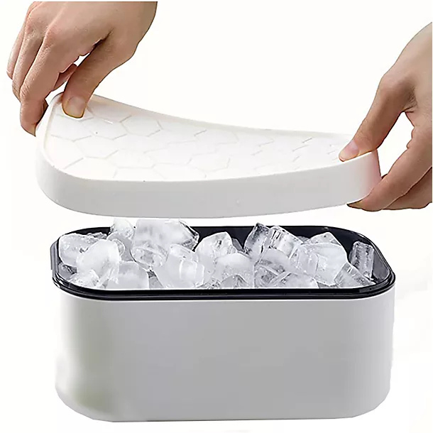 Lékué Ice Cube Box Tray - White