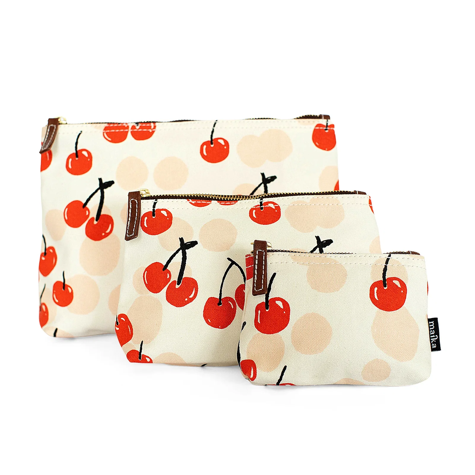 Image of Travel Pouch - Cherries