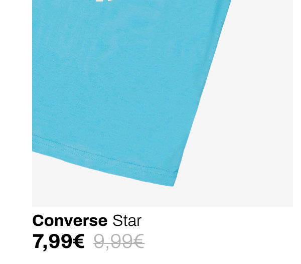 Converse Camiseta Star