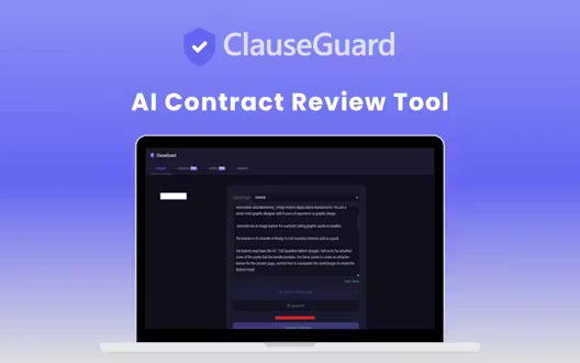 ClauseGuard – AI Contract Review Tool | Lifetime Access