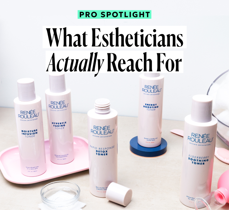 What estheticians actually reach for.