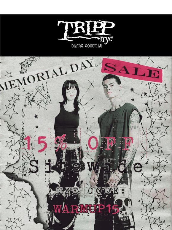 MEMORIAL SALE *ੈ✩‧₊˚ 15% OFF