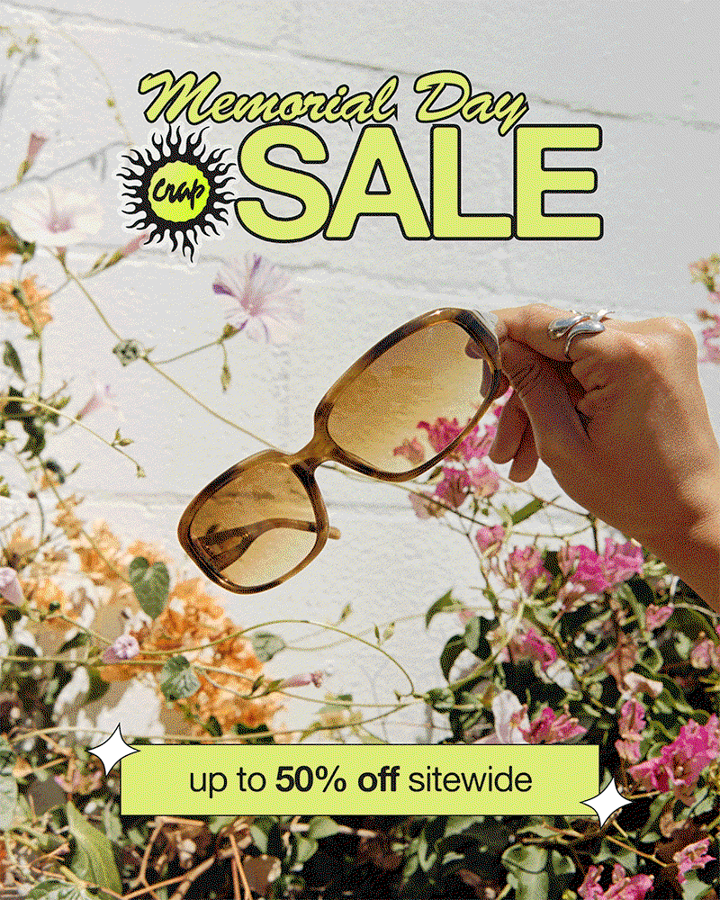 MEMORIAL SALE up to 50% off
