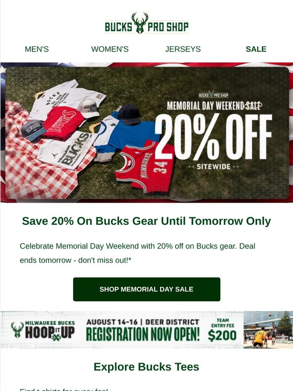 Memorial Day Weekend Sale Ends Tomorrow!