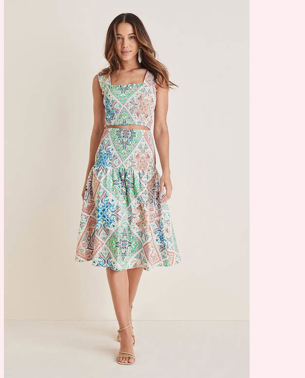 Smocked Two-Piece Set