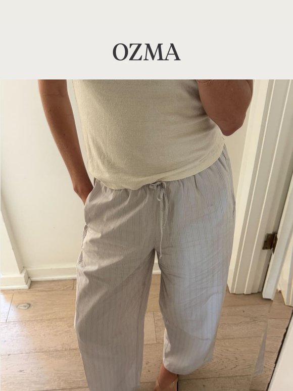 Our Favorite Pant, in Stripes