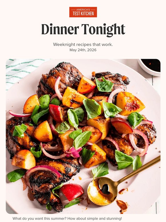 Dinner Tonight: Simple and stunning for summer