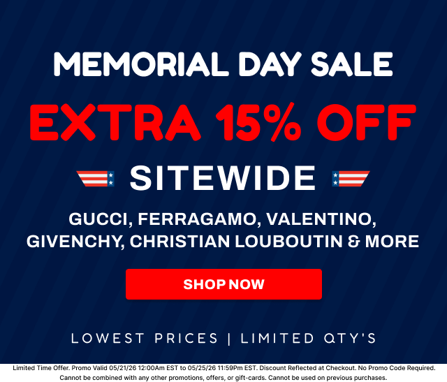 Extra 15% Off Memorial Day Sale 