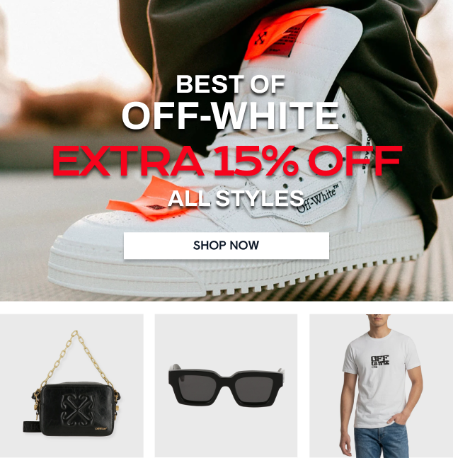 EXTRA 15% OFF Off-White