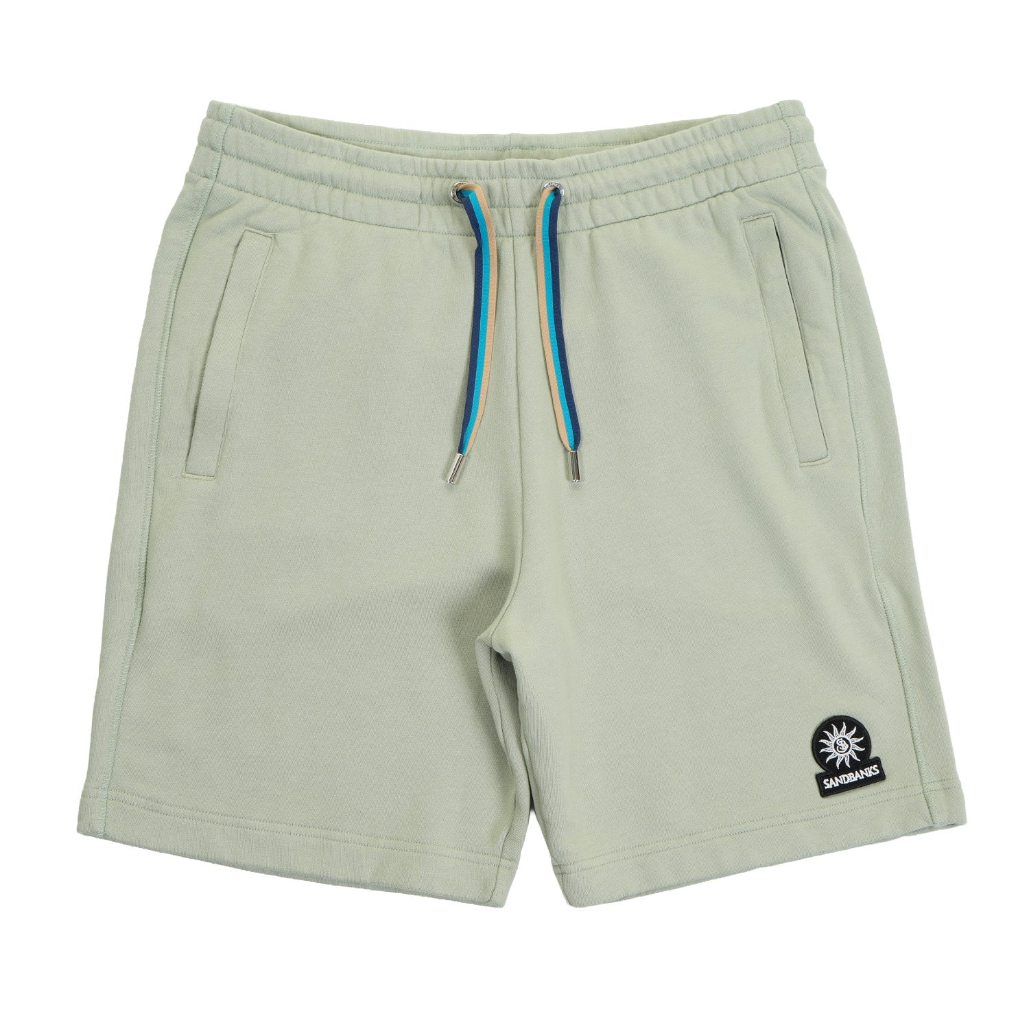 Image of Badge Logo Sweat Shorts Sage