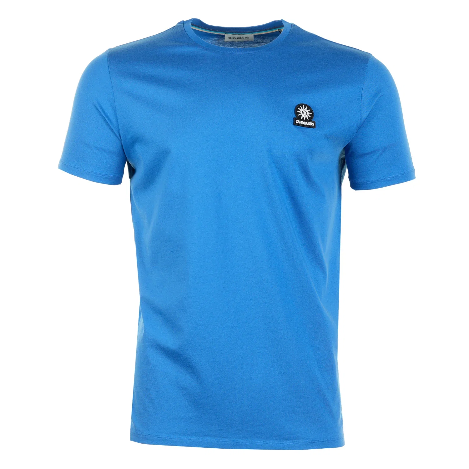 Image of Badge Logo T Shirt Nautical Blue