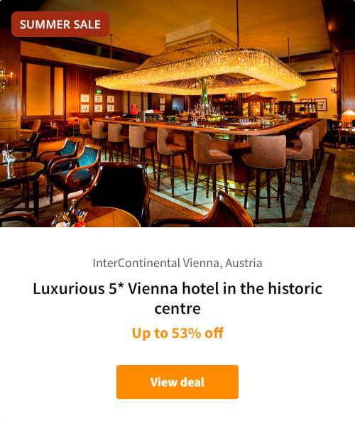 Luxurious 5* Vienna hotel in the historic centre