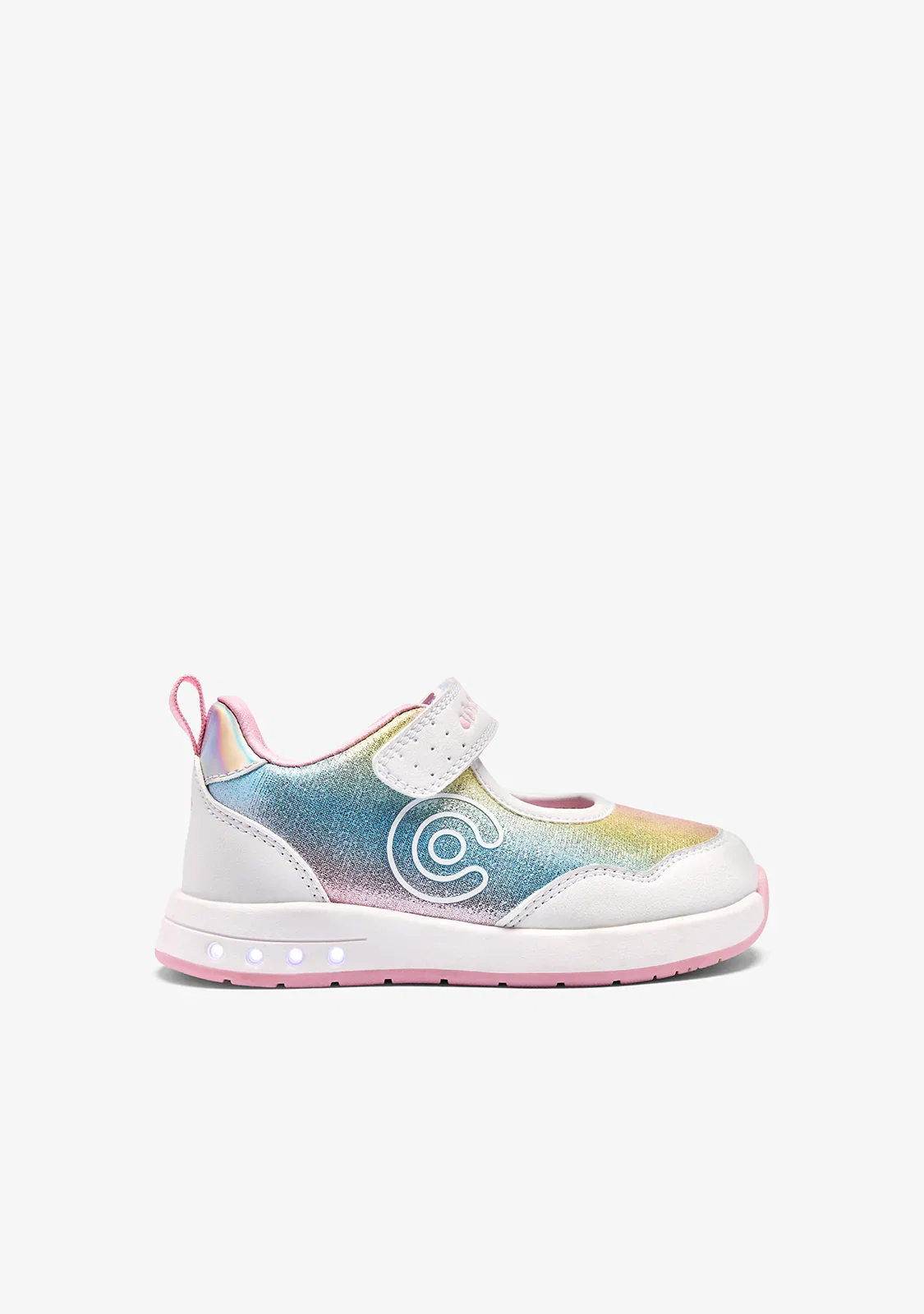 Image of Multi Unicorn Barefoot Goflex Light Mary Janes
