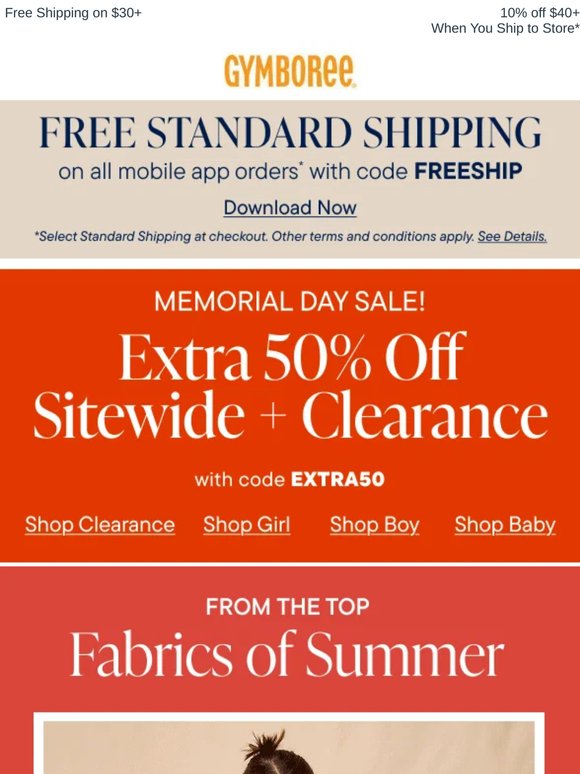 Inside: the *Coolest* Summer Tops + Shop the Memorial Day Sale