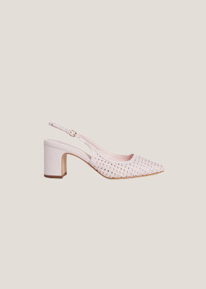 Lily Woven Slingbacks